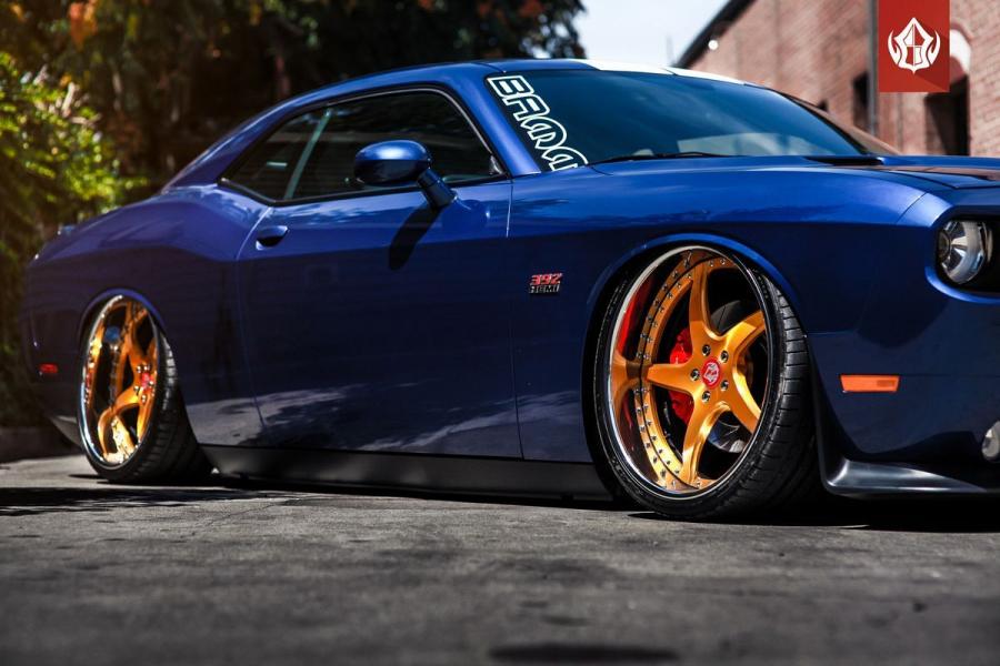  Dodge Challenger SRT8 on VIP Modular Wheels (VR15) 2015 года  (фото 9 из 9)